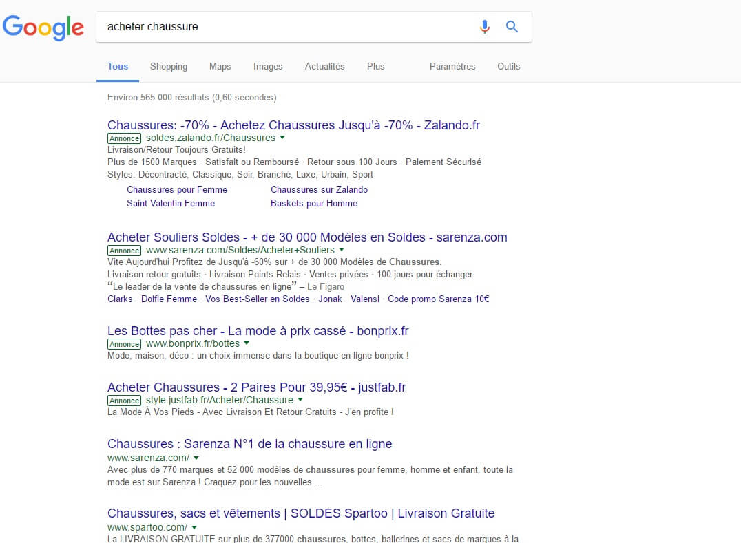 AdWords les nouvelles annonces se répandent…