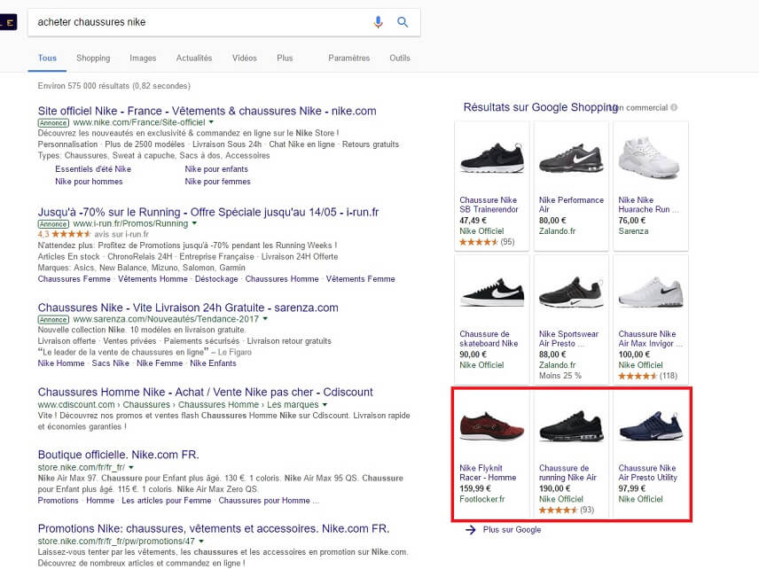 Découvrez les nouvelles présentations des annonces Google Shopping