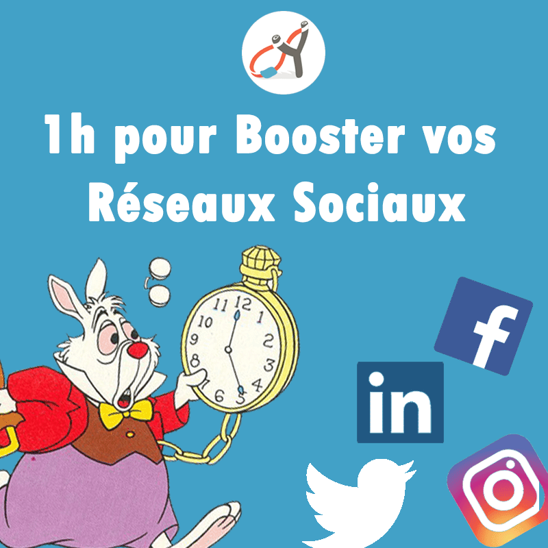 1h pour booster vos réseaux sociaux