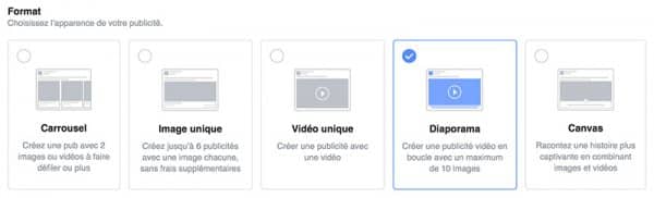 créer campagne facebook ads