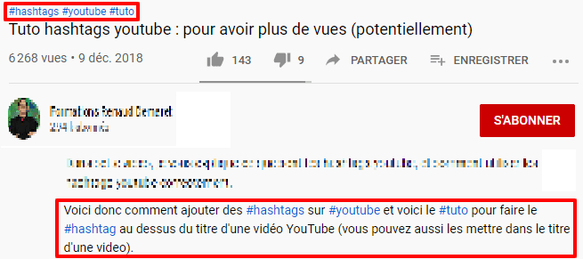 amélioration référencement youtube