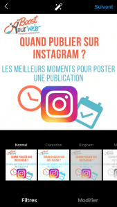 meilleur moment pour publier sur instagram