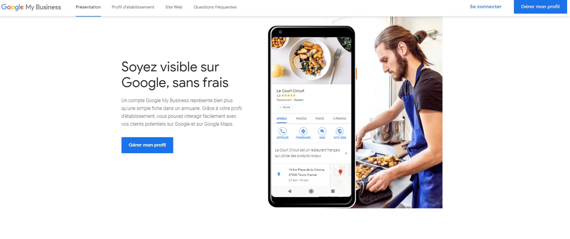 créer un compte google my business