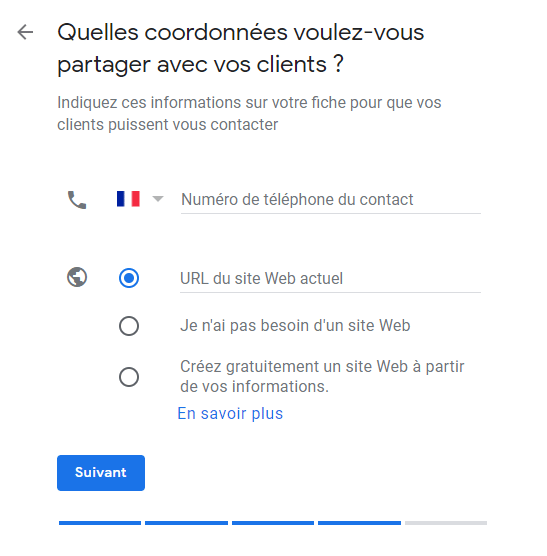 créer une page google my business