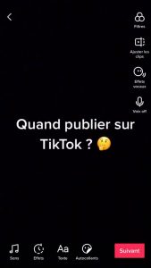 quand publier sur tiktok