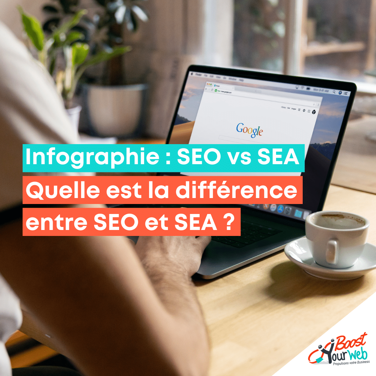 Infographie : SEO vs SEA