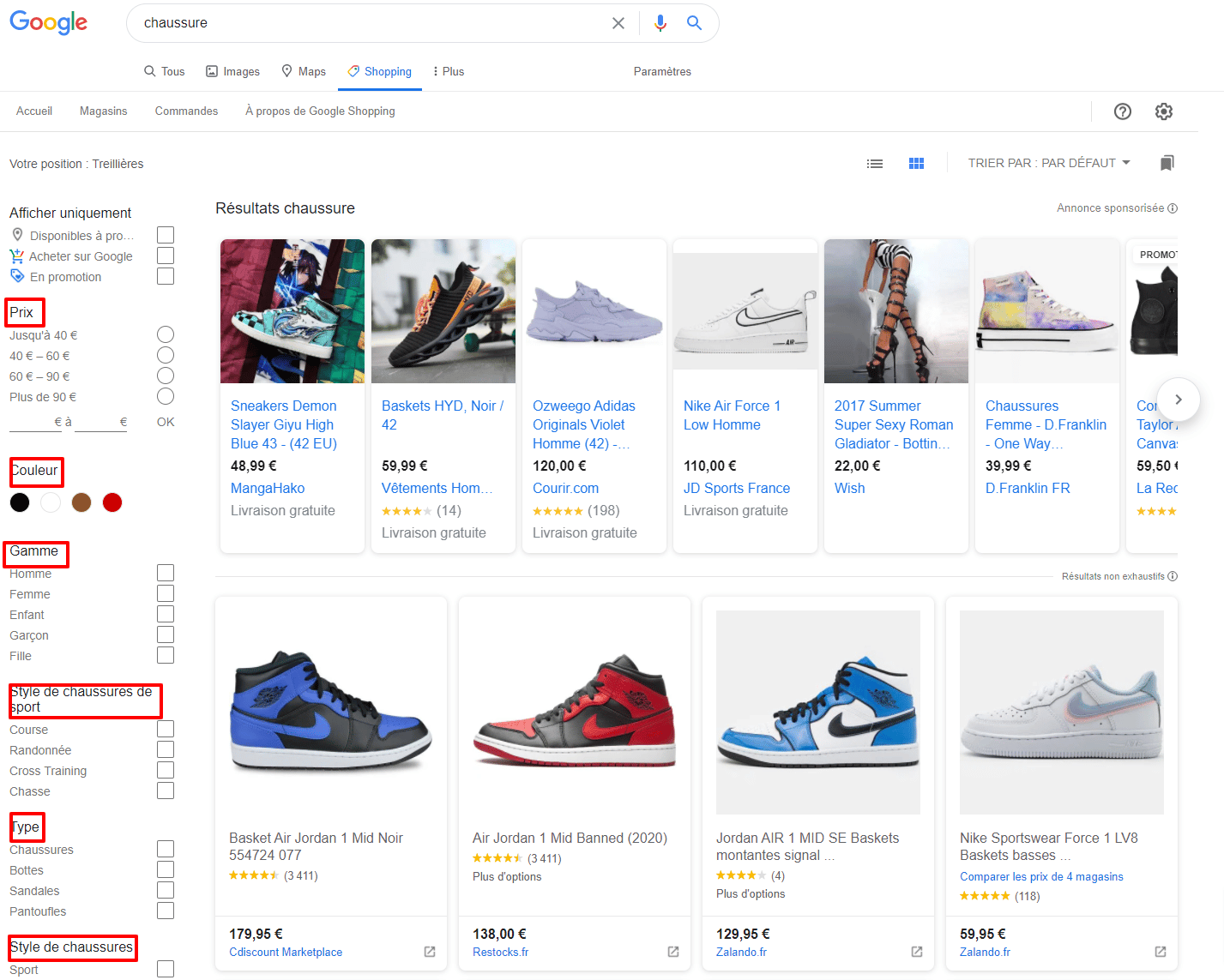 Qu'est ce que Google Shopping