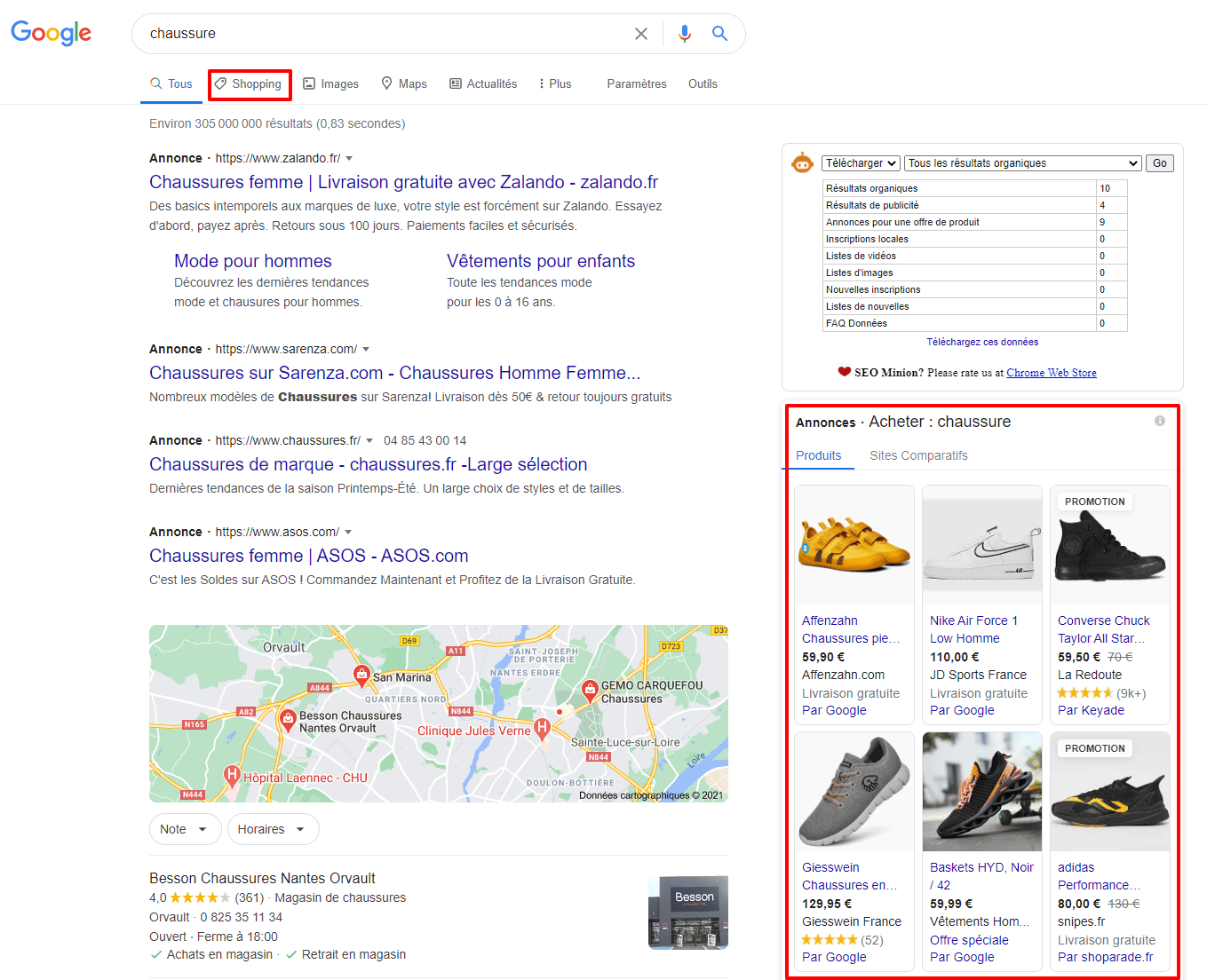 Google Shopping c'est quoi 