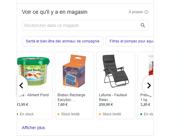 Fiche Google My Business