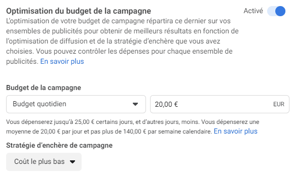 prix publicité instagram