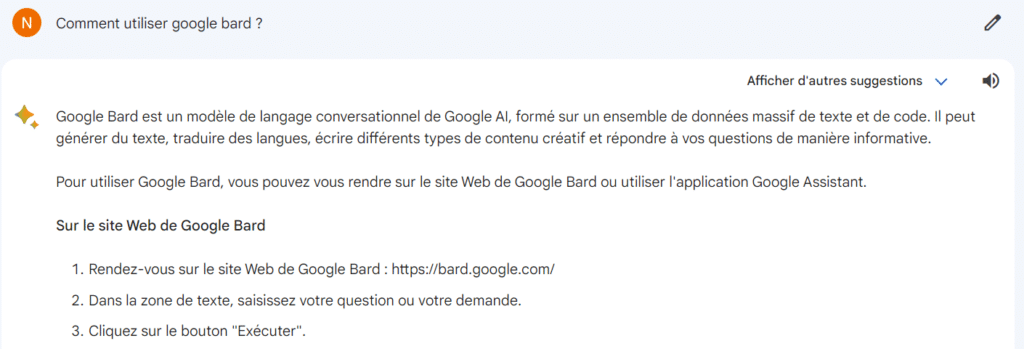 Comment utiliser Google Bard ?